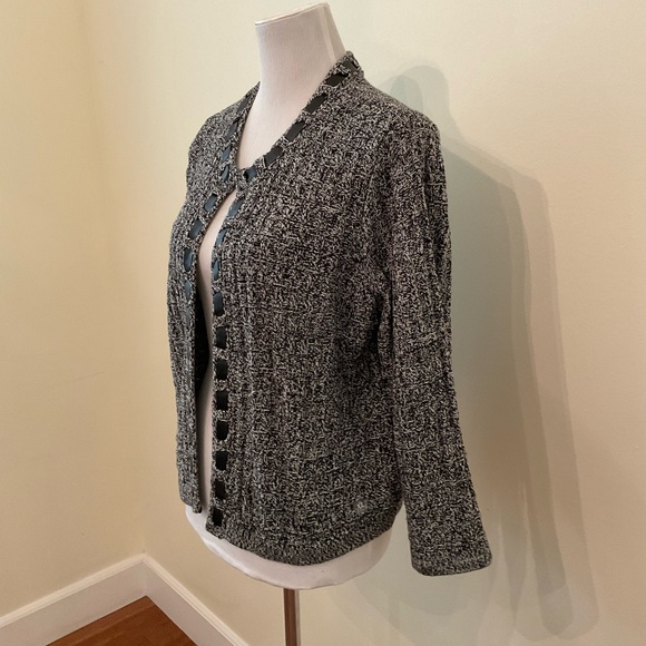 Womens 7TH Avenue Design Studio cardigan sweater - Picture 3 of 6